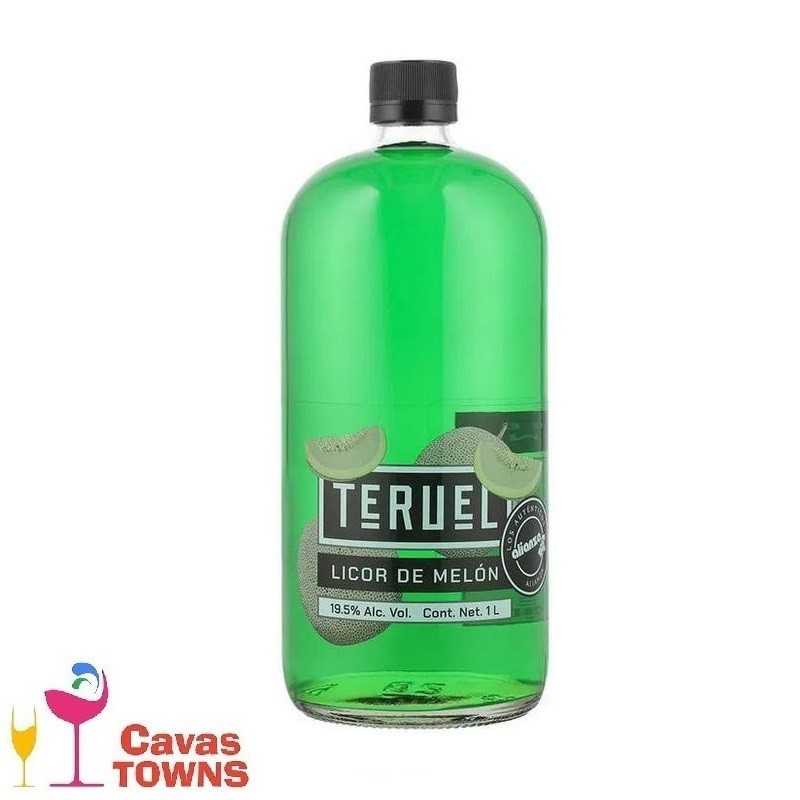 Licor Teruel De Melon 1000 ml - Cavas Towns Licor Teruel De Melon 1000 ml - Cavas Towns